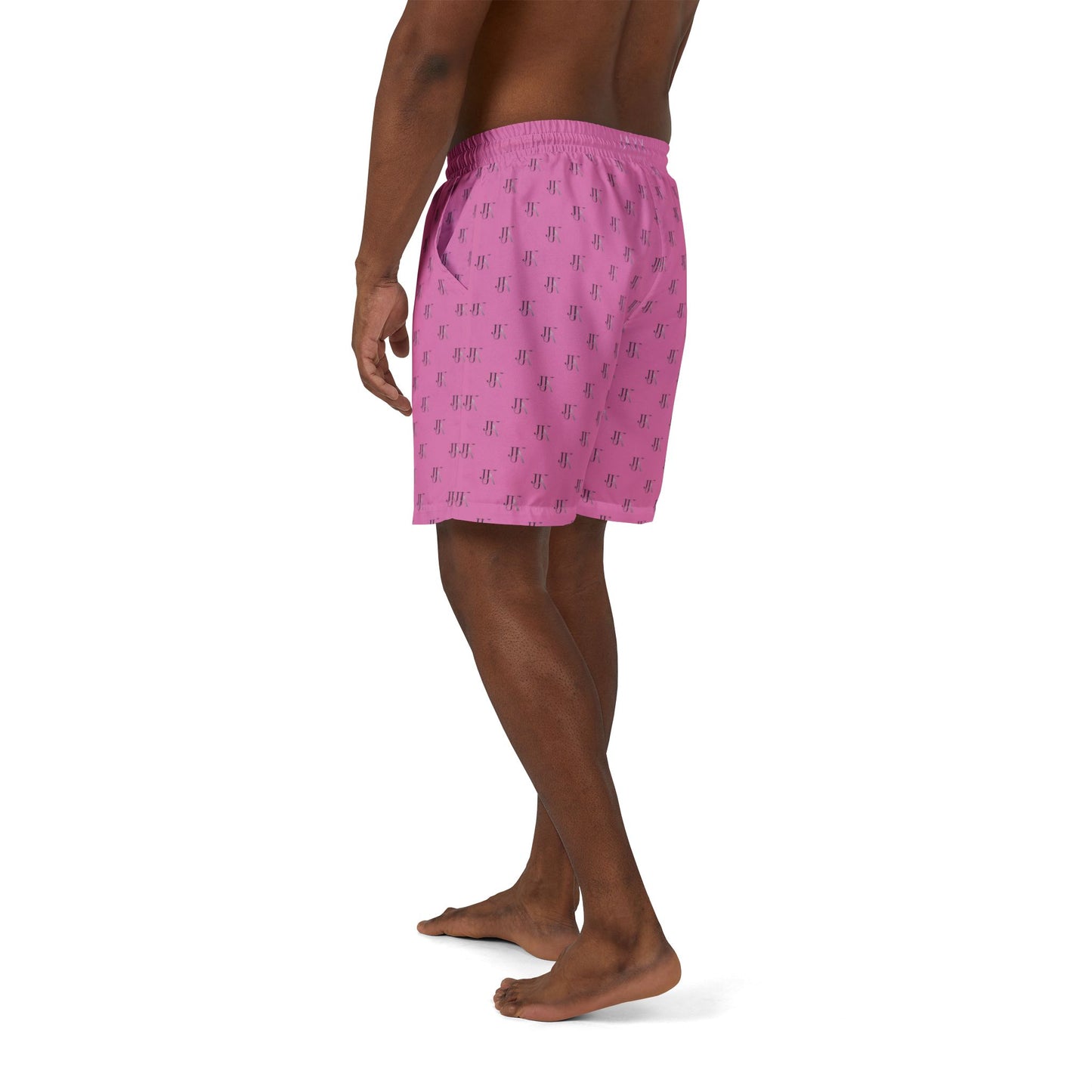 JX-Signiture Vibrant Patterned Swim Shorts for Summer
