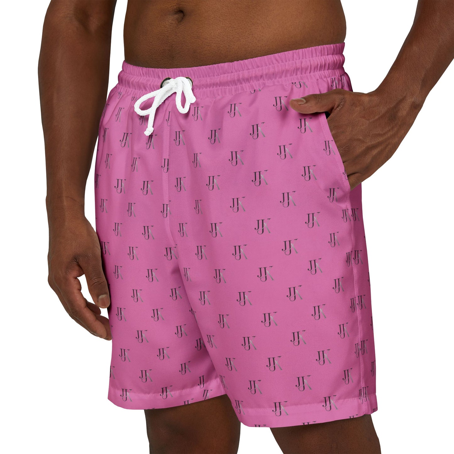 JX-Signiture Vibrant Patterned Swim Shorts for Summer