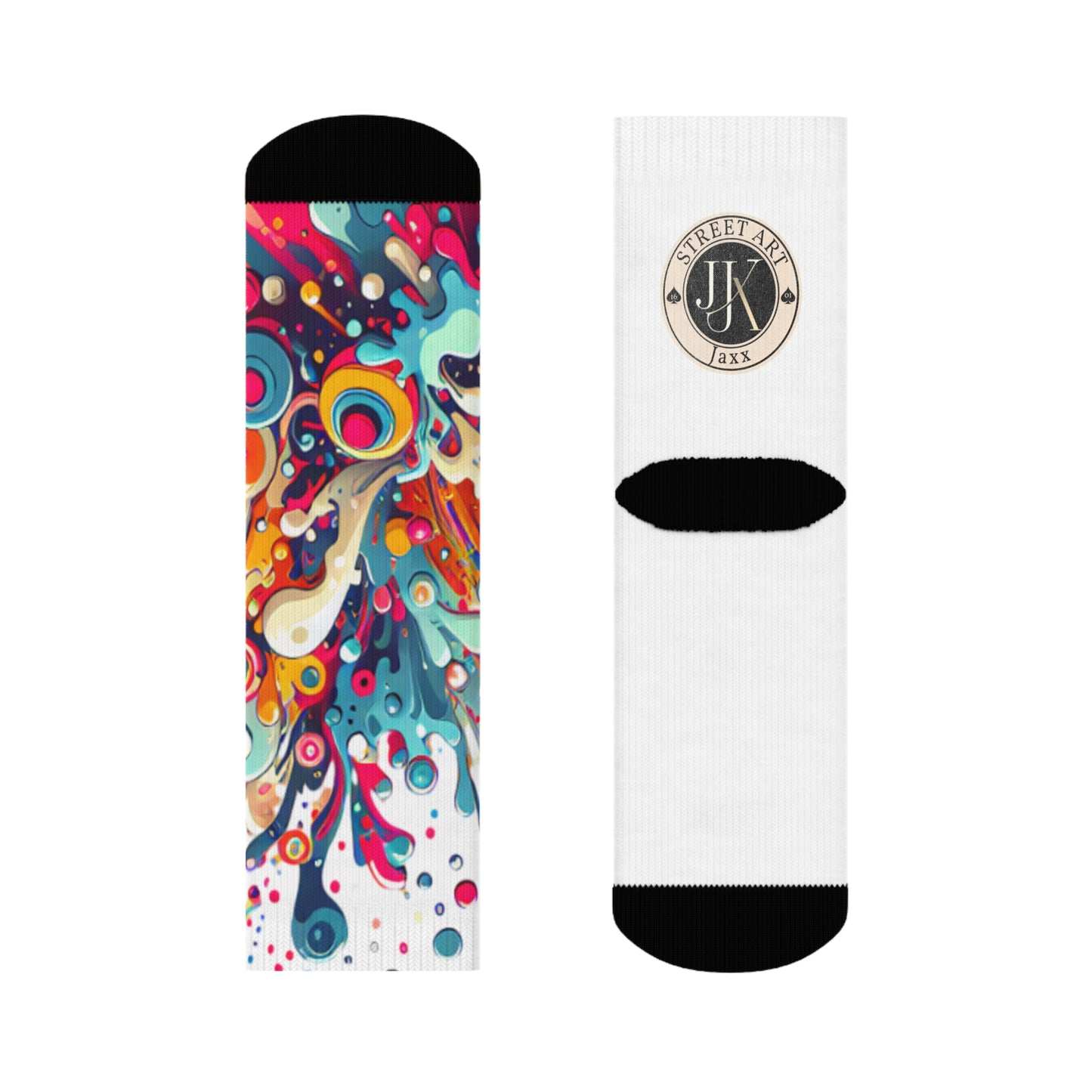 JX-Signiture Vibrant Crew Socks